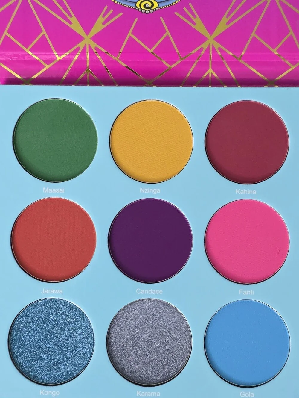 JUVIA'S PLACE THE WARRIOR III PRESSED POWDER EYESHADOW PALETTE NWOB